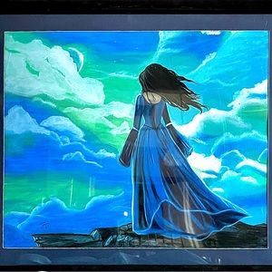 Framed Pencil Drawing